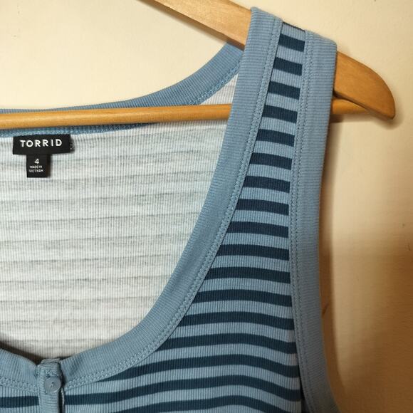 Torrid Striped Tank Top - Picture 6 of 8